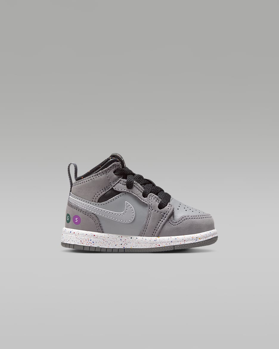 Jordan 1 Mid Wings Baby Toddler Shoes. Nike